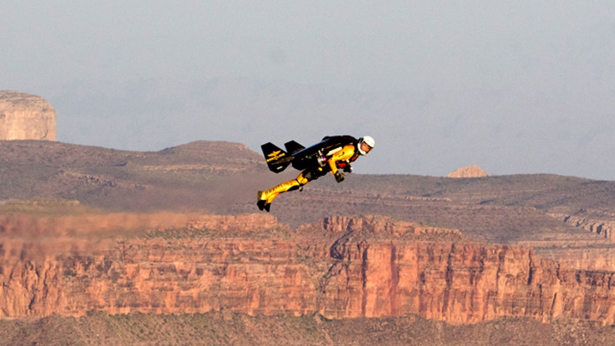 jetman over grand canyon